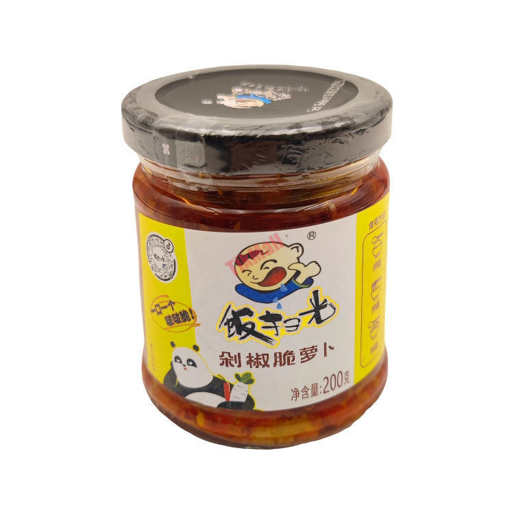 饭扫光剁椒萝卜200g